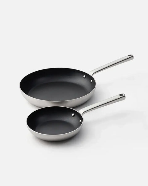MAKO Genius 5-Ply 20cm & 30cm Non-Stick Frying Pan Duo