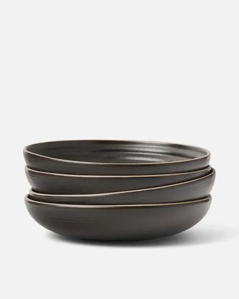 Anaya Charcoal Wide Bowl Set of 4