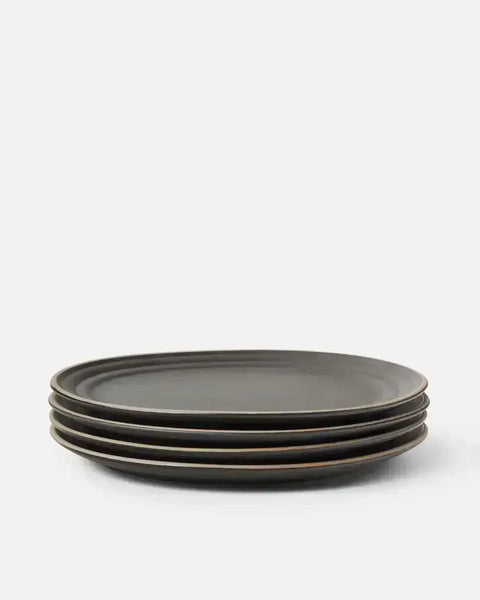 Anaya Charcoal Complete Dinnerware Set (28 Piece)
