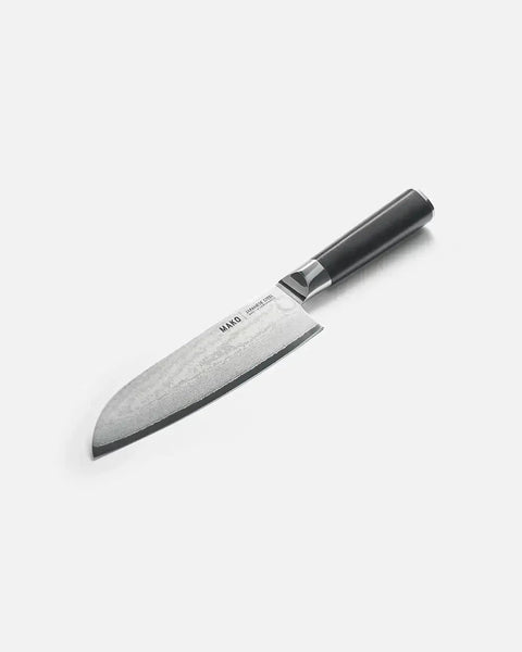 MAKO Japanese Steel Black 7″ Santoku Knife
