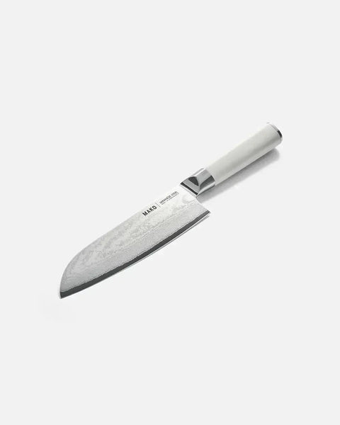 MAKO Japanese Steel Cream 7″ Santoku Knife