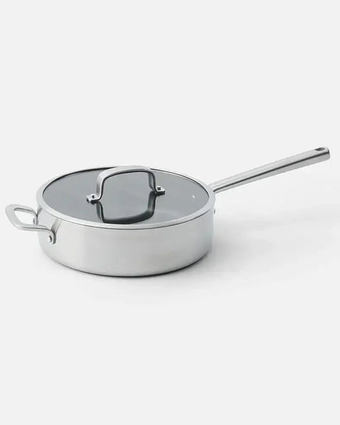 MAKO Genius 5-Ply 26cm Non-Stick Saute Pan With Lid