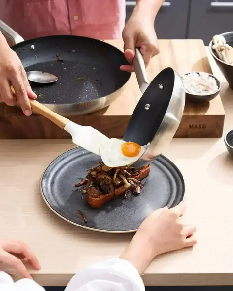 MAKO Genius 5-Ply 20cm & 30cm Non-Stick Frying Pan Duo