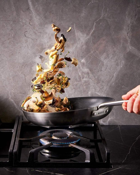 MAKO Genius 5-Ply 20cm & 30cm Non-Stick Frying Pan Duo