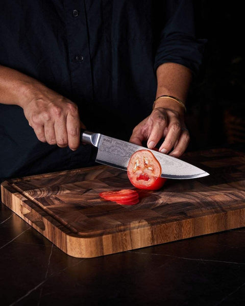 MAKO Japanese Steel Knife & Sharpener Set - Black